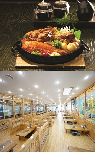 이바돔감자탕 메뉴 및 매장 사진제공=이바돔