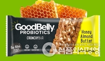 유산균 함유 에너지바 / 자료원: goodbelly.com, ulta.com