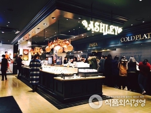 애슐리, 자연별곡 등 16개 브랜드를 운영하는 이랜드파크 외식사업부문이 물적 분할돼 이랜드이츠(가칭)이 설립된다.