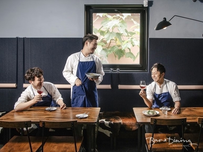 임관우 셰프, 정형우 오너 셰프, 안영근Greg Norrish 셰프