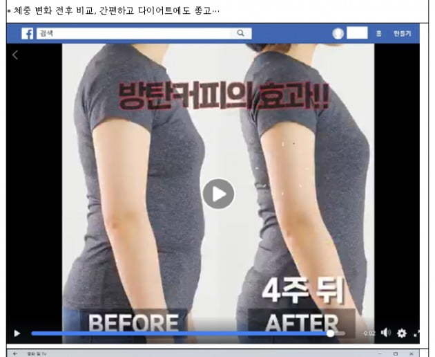 과대광고 적발 사례 / 사진제공 =식약처