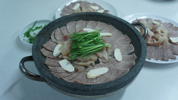 인삼수육.