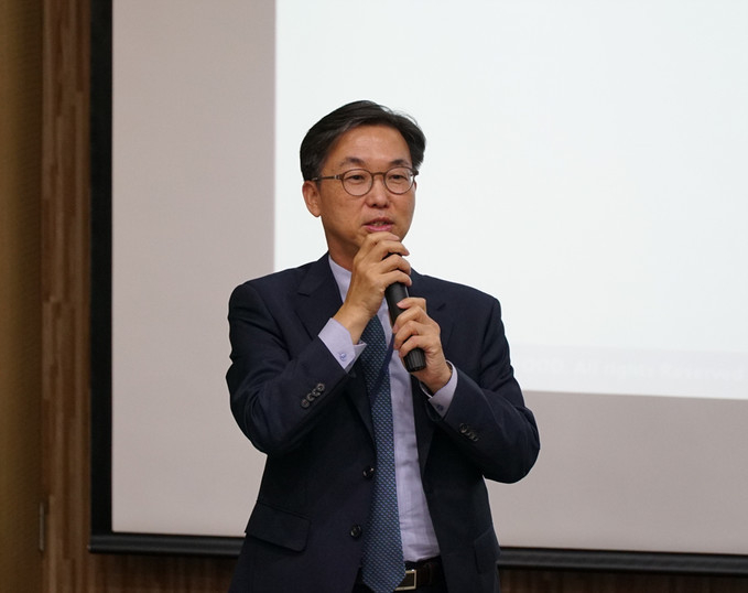 6일 새로 취임한 지앤푸드 정태용 대표이사.