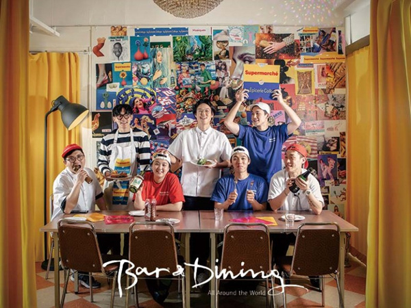 김진석 총괄매니저, 이원준 마케팅 매니저, 김나운 헤드 페이스트리 셰프, 이형준 총괄오너셰프, 주영기 헤드셰프, 곽효근 수셰프, 박찬일 캡틴