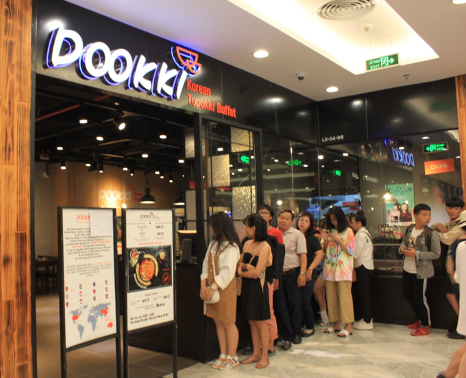 베트남 두끼 매장/사진=Dookki Vietnam 페이스북