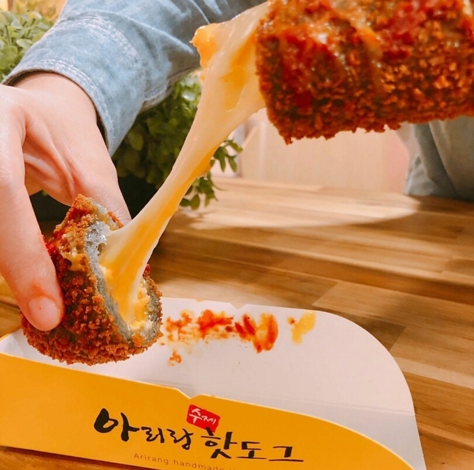 사진=아리랑 핫도그 오사카_오키나와 인스타그램.