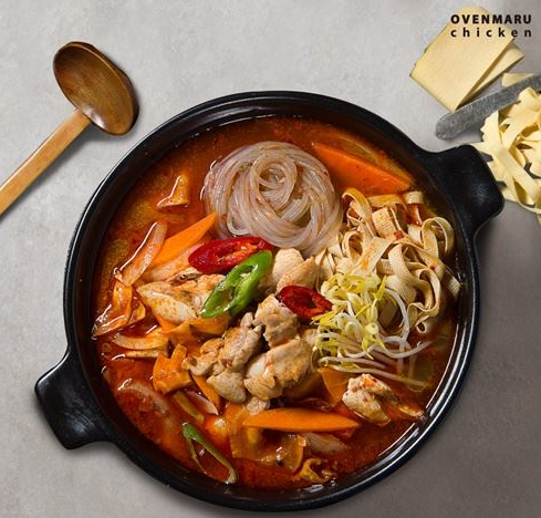 사진=오븐마루치킨 '치킨 마라탕'(