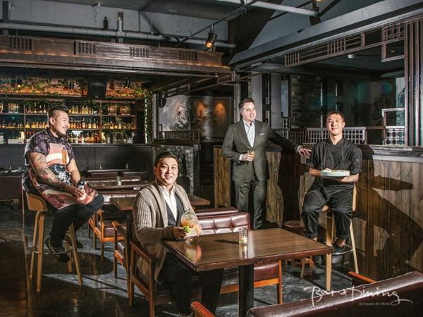 신동열 어시스턴트 매니저, 아서 킴 대표, 필립 C. 그랑부이즈 콘셉트 디벨로퍼, 재커리 하우저 헤드 셰프
