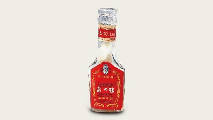 최초의 아지노모토 조미료(1909년)/사진=아지노모토