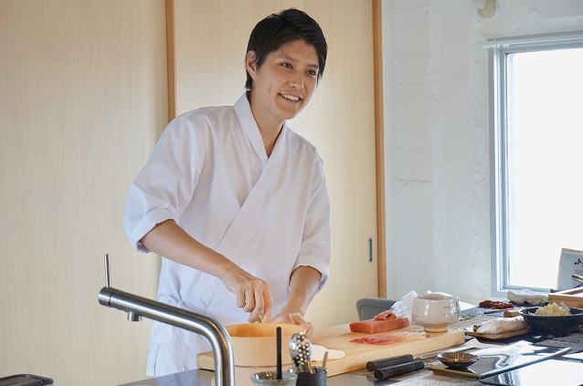 SUSHI+의 오카바야시 요시아키 대표/사진=SUSHI+