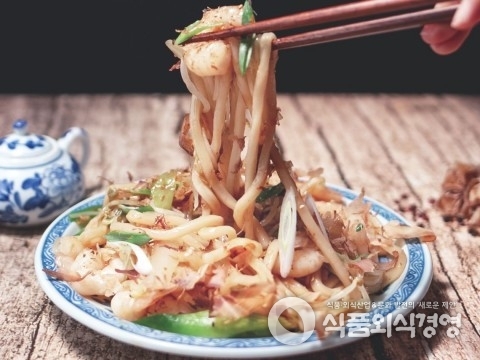 밀키트 새우볶음우동