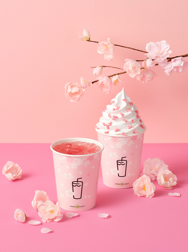 쉐이크쉑, ‘벚꽃 음료’ 2종 