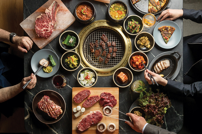레스토랑 꽃의 ‘Butcher’s Feast’ 메뉴 / 출처=꽃(COTE 홈페이지
