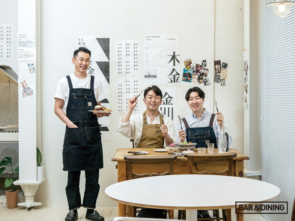 정창환, 최연길, 김동녘 셰프