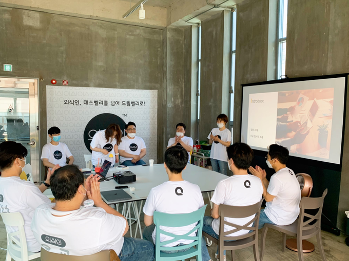 지난22일 열린 외식인 3주년 행사 모습/사진=외식인