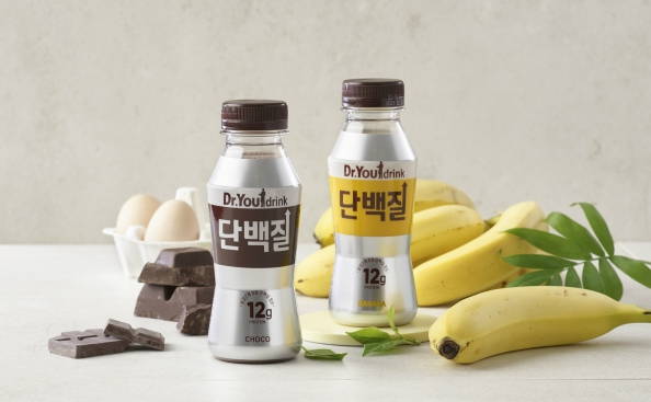 오리온의 단백질음료 ‘닥터유 드링크’ 2종 / 사진제공=오리온