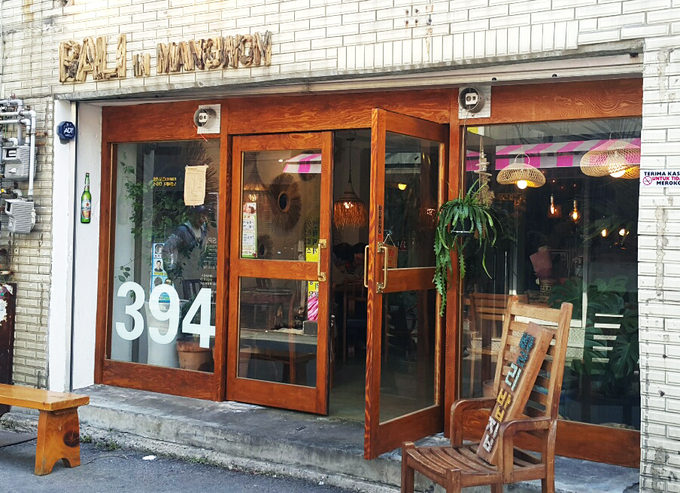 발리인망원 매장 전면 