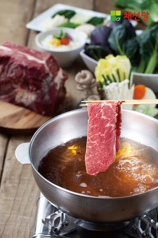 채선당 샤브샤브 /사진제공=채선당
