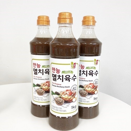 청우식품의 대표상품인 '만능멸치육수'