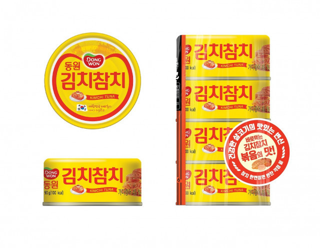 사진=동원F&B가 출시한 동원 김치참치캔