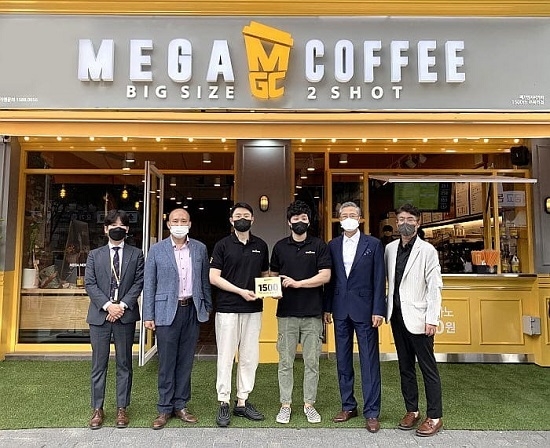 메가엠지씨커피 1500호 면목역점 / 사진제공=메가엠지씨커피