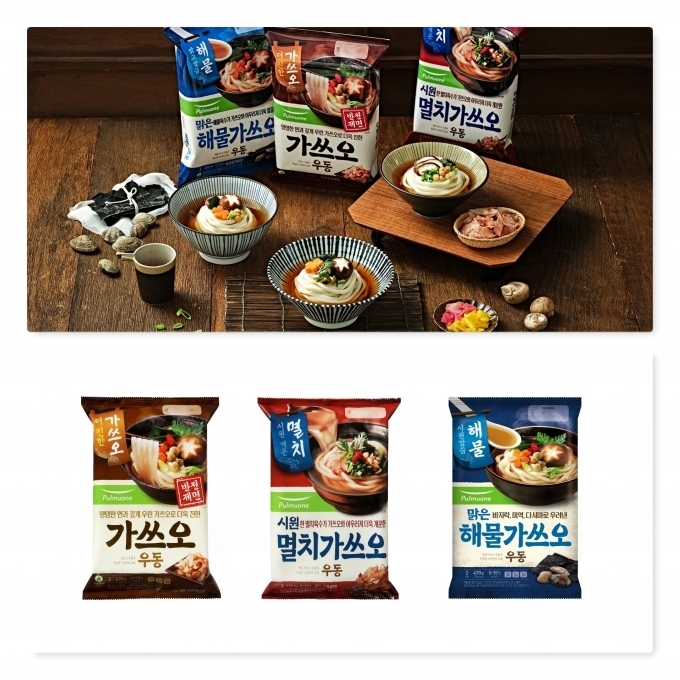 가쓰오육수 베이스로 감칠맛 나는 맑은 국물 ‘풀무원, 가쓰오우동’