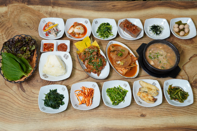 산청 약초한정식