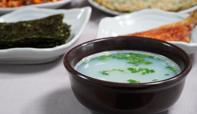 하동 재첩국 