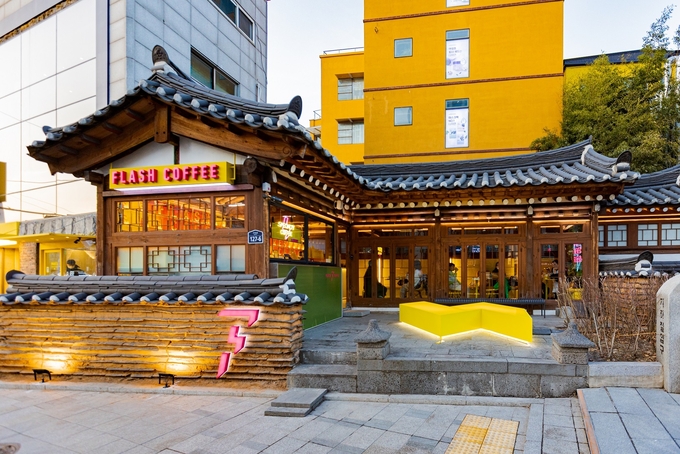 플래시커피 경복궁점/사진=플래시커피