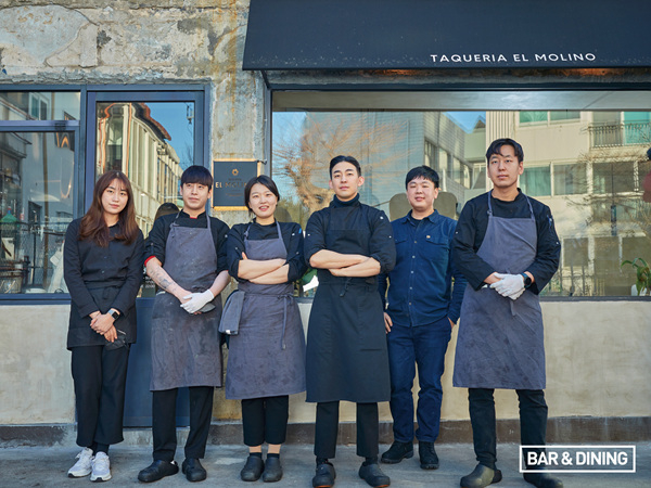 박지민 매니저, 전승윤 쿡, 최미나 셰프, 진우범 셰프, 이병찬 디렉터, 고채운 쿡