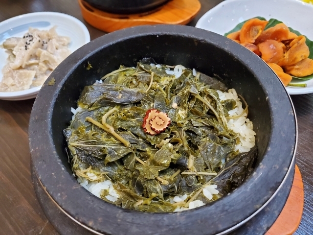 상주 두락 뽕잎밥