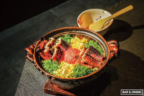 민물장어 토마토 솥밥