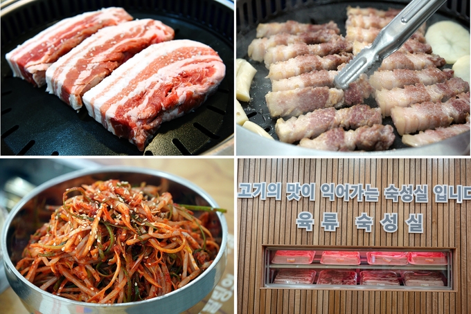 맛찬들을 상징하는 '14일 숙성, 3.5cm 두툼한 고기두께, 그릴링 전문가'/ⓒ맛찬들