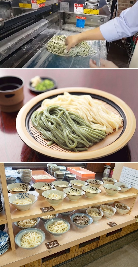 제면과정 / 자루우동과 다양한 사누키우동