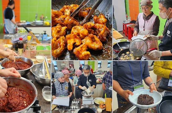 전라남도 ‘장흥농업센터’와 외식 메뉴개발 전문기관인 ‘알지엠컨설팅’이 식당 메뉴 개선과 매출 향상을 위한 장흥 맛을 보려 '면' 메뉴개발 교육을 진행했다.