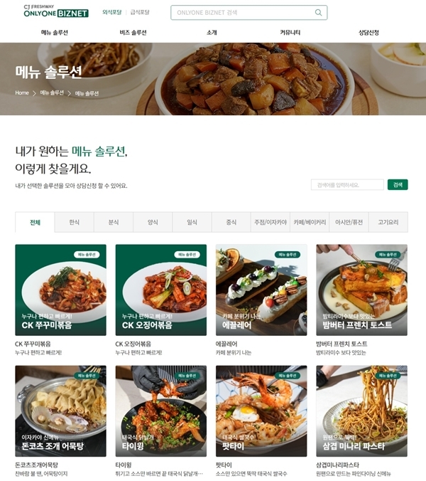 자료제공=CJ프레시웨이