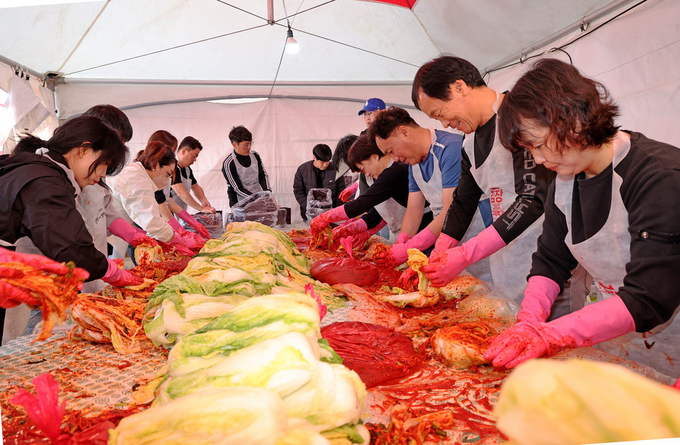 2024 괴산김장축제 김장체험