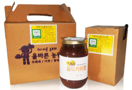 올바른 농원의 골드키위잼