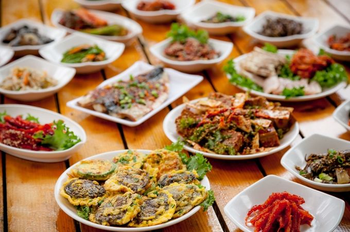 천의 산채정식
