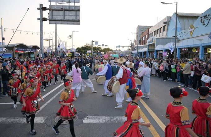 목포 항구축제 사진