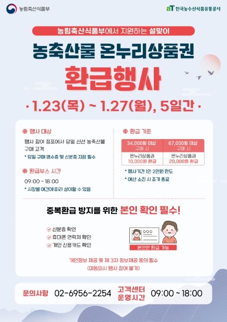 환급행사 이용방법 안내