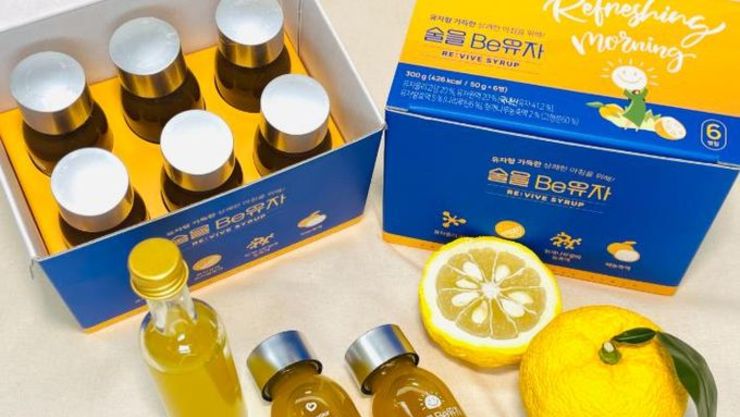 [식품Biz] 전남농기원, 간 건강기능 강화한 유자 하이볼 시럽 개발