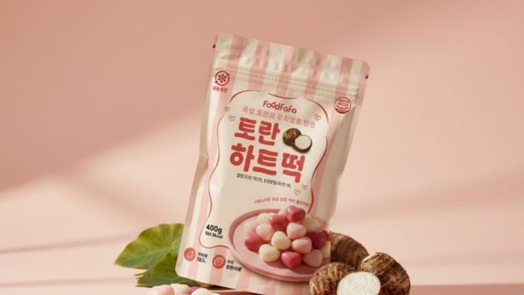 [로컬푸드] 사랑을 담은 한 입, 하트 모양에 담은 곡성의 정성! 맛다곡성 토란하트떡 출시