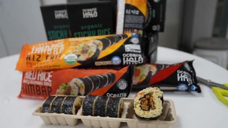 ‘해남쌀로 만든 김밥’ 미국최대 식품박람회 엑스포웨스트‘대상’