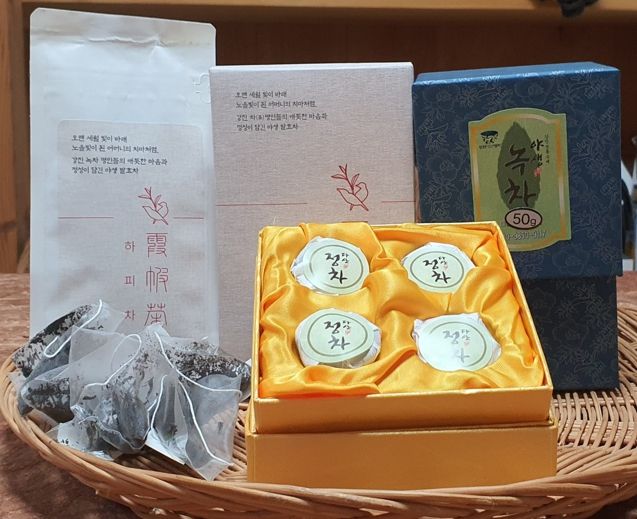 강진 녹차 명인이 만든 명품 야생 수제차 맛보세요