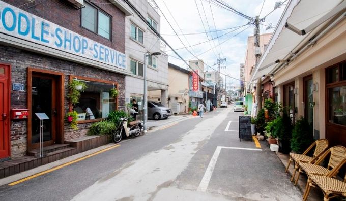 남영동 음식거리