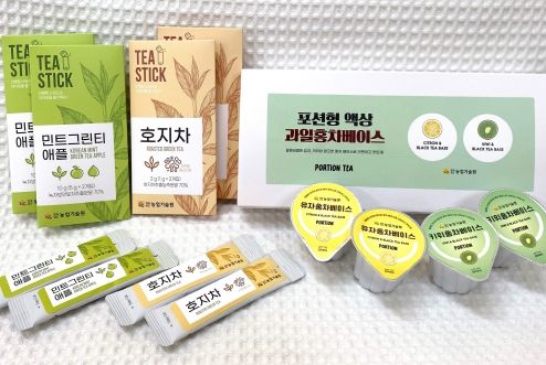 차음료 신제품 사진