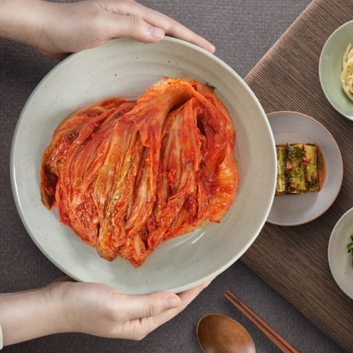 입맛 돋우는 강진묵은지 모습.
