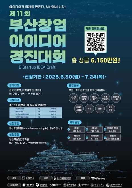 제11회 부산 창업아이디어 경진대회 개최