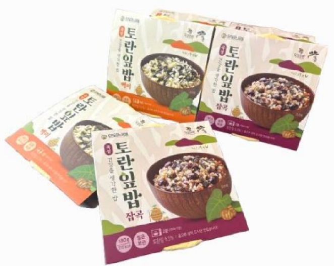 곡성토란도란 농촌융복합사업단, 청년농업인 지원 통해 '토란잎밥' 출시